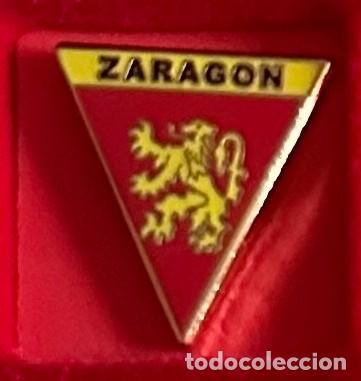 Collectionnisme sportif: Pin de futbol del Club Zaragon - Maria de Huerva Zaragoza