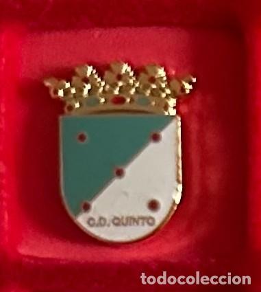 Collectionnisme sportif: Pin de futbol del Club CD Quinto Zaragoza