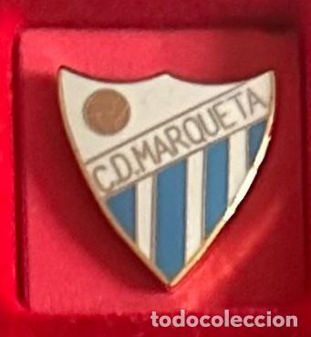 Collectionnisme sportif: Pin de futbol del Club CD Marqueta Zaragoza