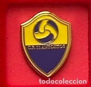Colecionismo desportivo: Pin de futbol del Club 11 amigos Antojitos FC Zaragoza