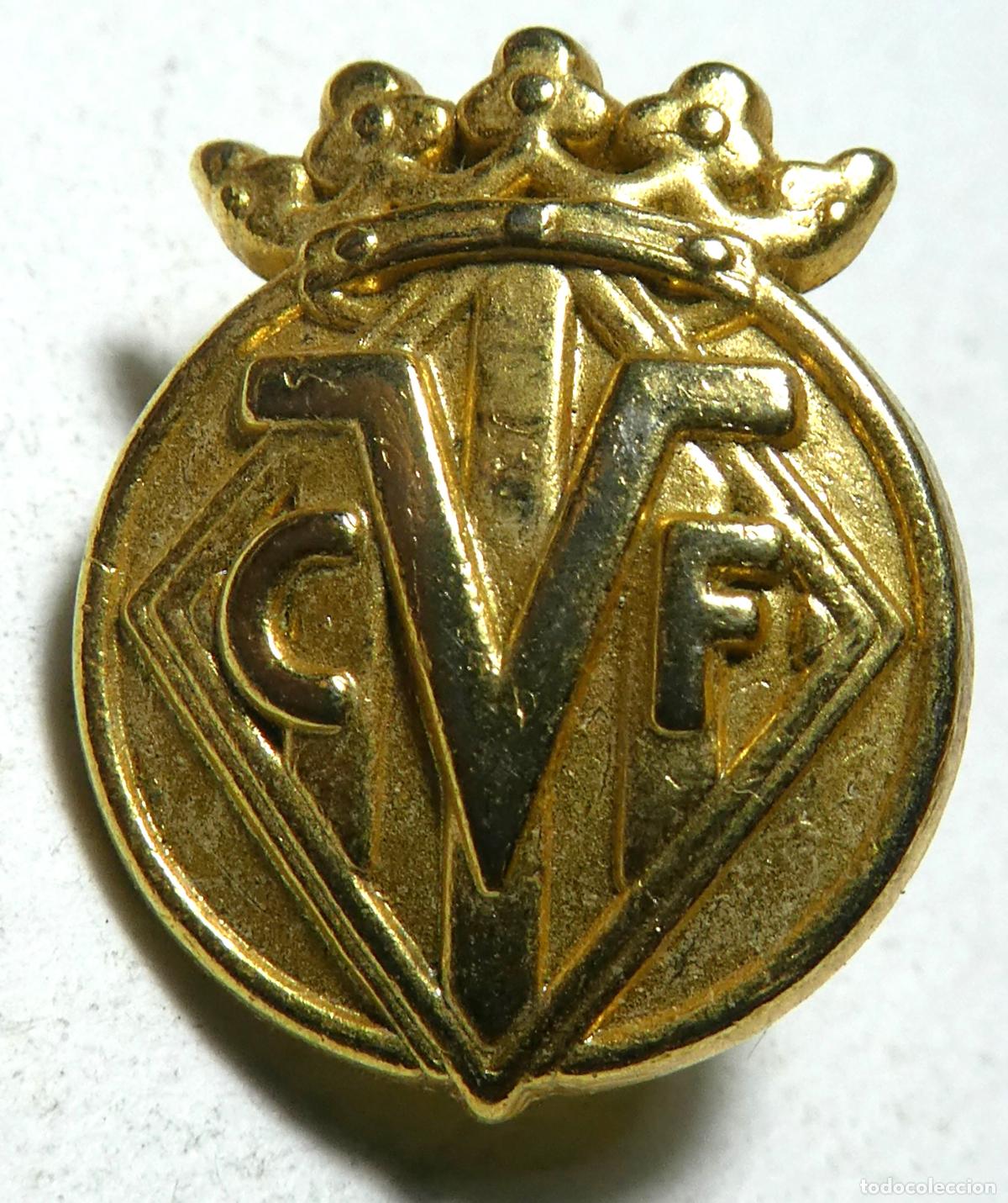 Colecionismo desportivo: Pin villareal c.f., de pincho