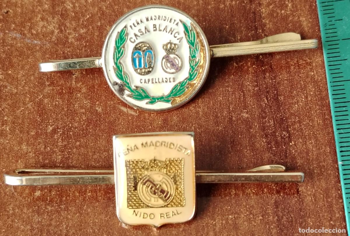 Colecionismo desportivo: Dos pasacorbatas pe&ntilde;as madridistas