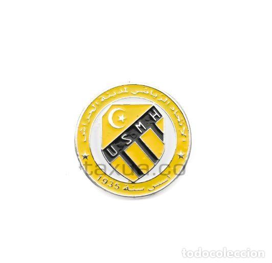 Sammelleidenschaft Sport: Badge Pin football clubs of African - &rdquo; Union Sportive Medina d'El Harrach &rdquo; ALGERIA