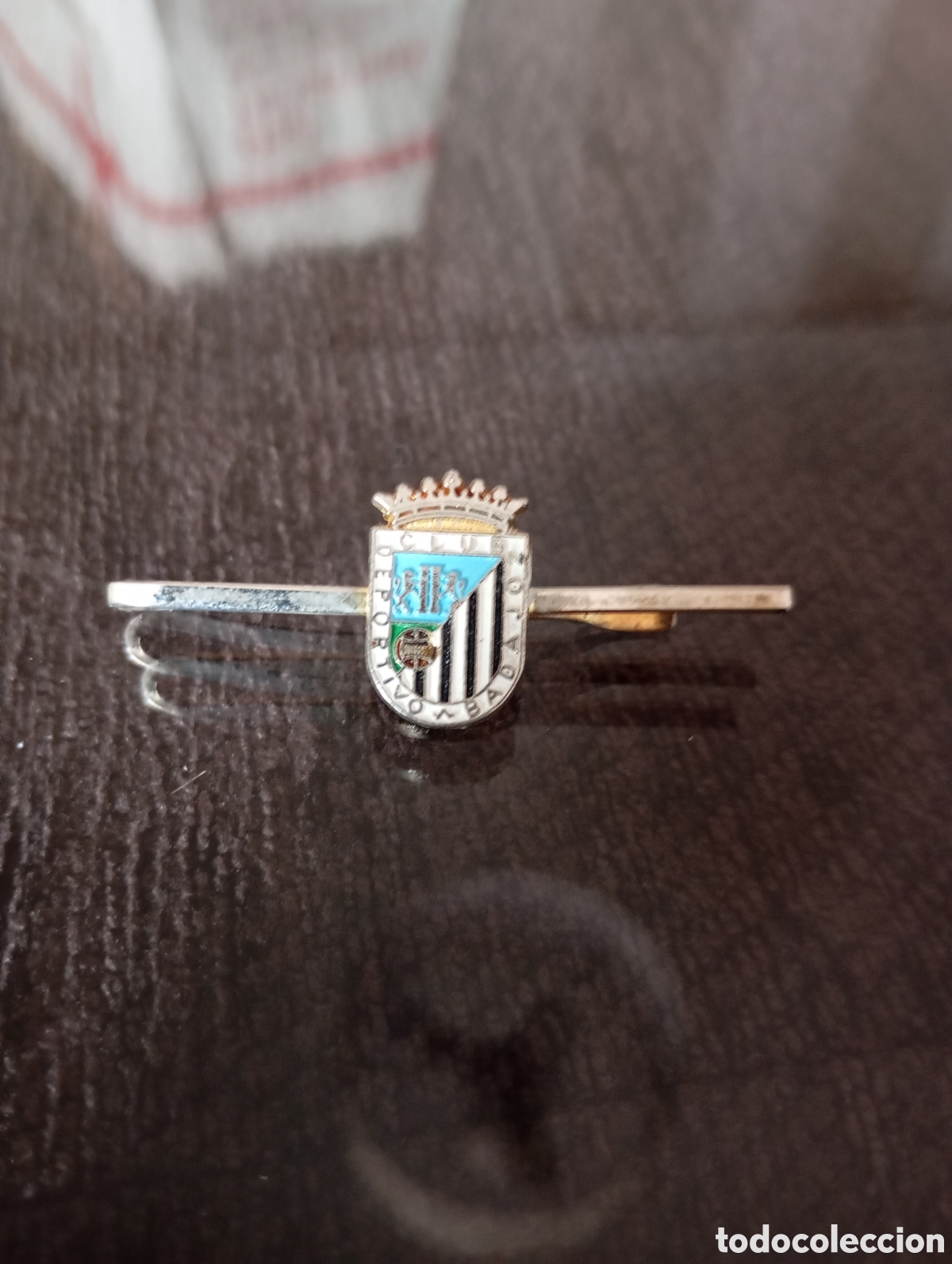 Collezionismo sportivo: Pin pisacorbatas club deportivo Badajoz a&ntilde;os 60