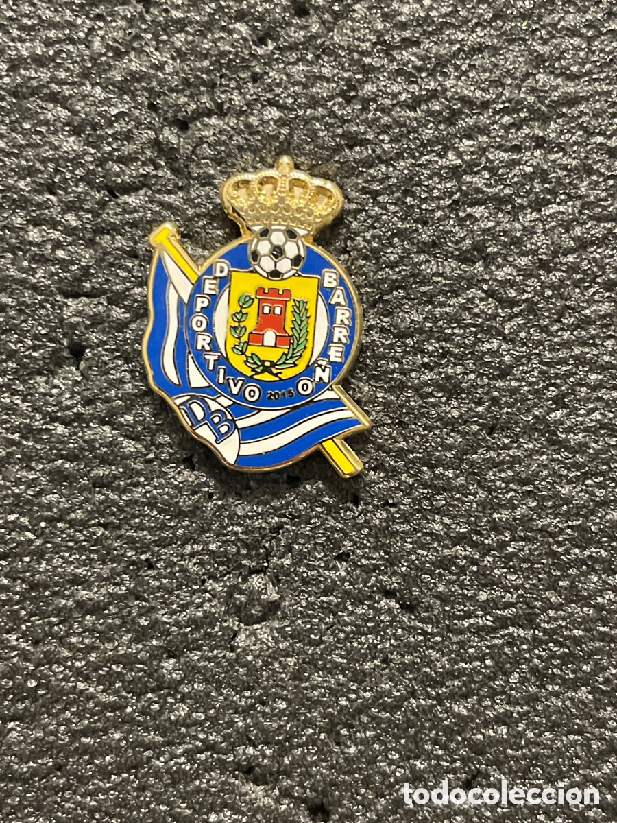 Collezionismo sportivo: Pin 159 DEPORTIVO BARRE&Ntilde;O - Los Barrios (C&aacute;diz)