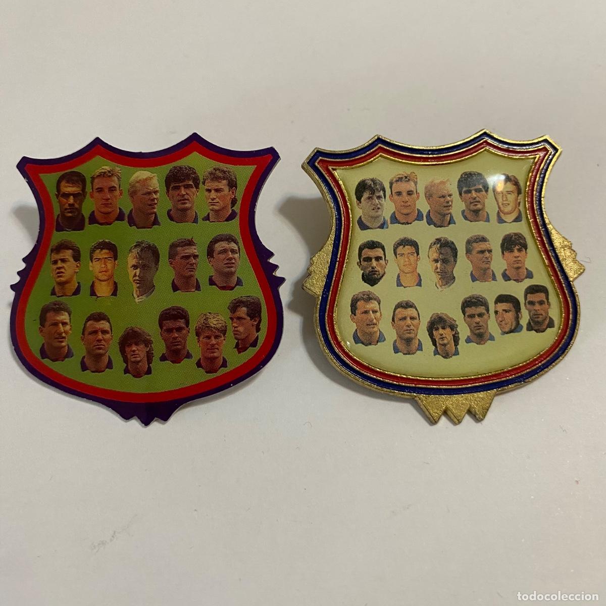 Collezionismo sportivo: Pins Bar&ccedil;a club f.c Barcelona jugadores temporada 93-94-95 pin
