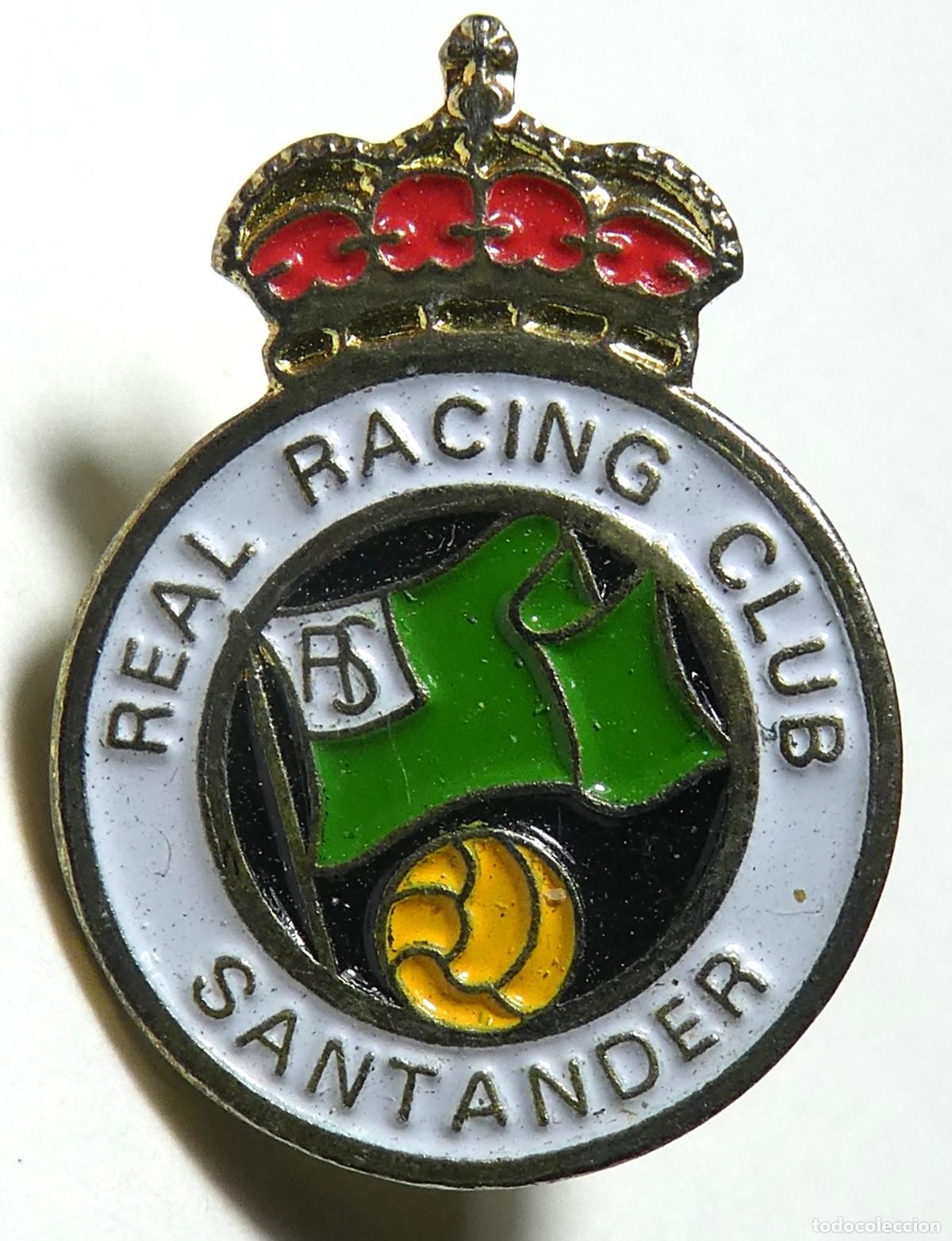 Collezionismo sportivo: Pin F&uacute;tbol REAL RACING CLUB DE SANTANDER , de pincho