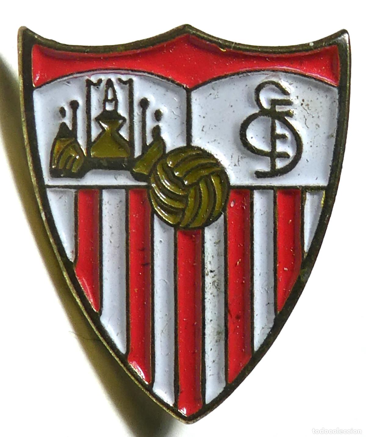 Coleccionismo deportivo: Pin F&uacute;tbol SEVILLA FC , de pincho