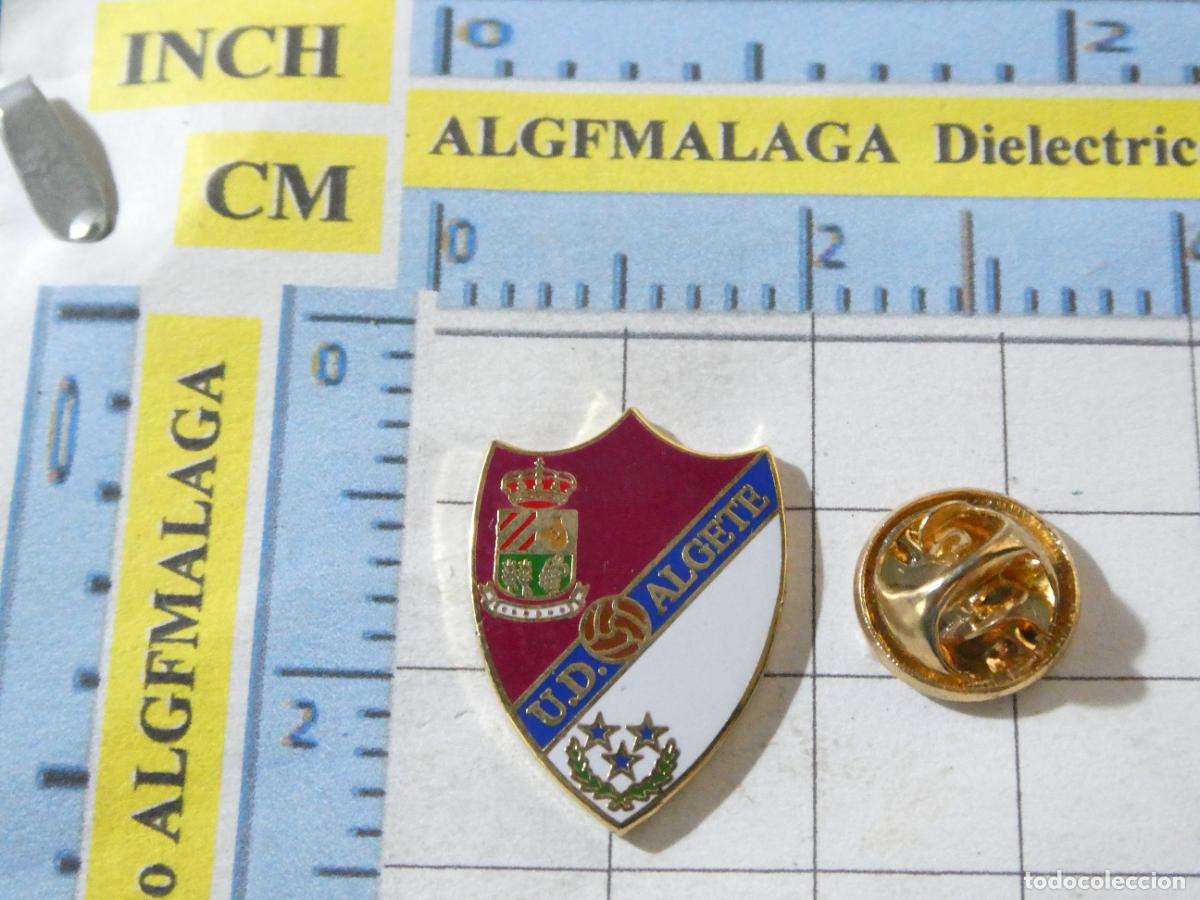 Sammelleidenschaft Sport: PIN DE DEPORTES. F&Uacute;TBOL. UD ALGETE, MADRID. ESCUDO DEL EQUIPO