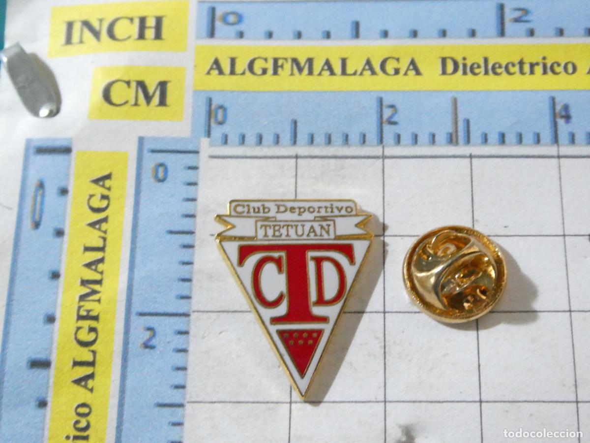 Collezionismo sportivo: PIN DE DEPORTES. F&Uacute;TBOL. CLUB DEPORTIVO TETUAN MADRID. ESCUDO DEL EQUIPO
