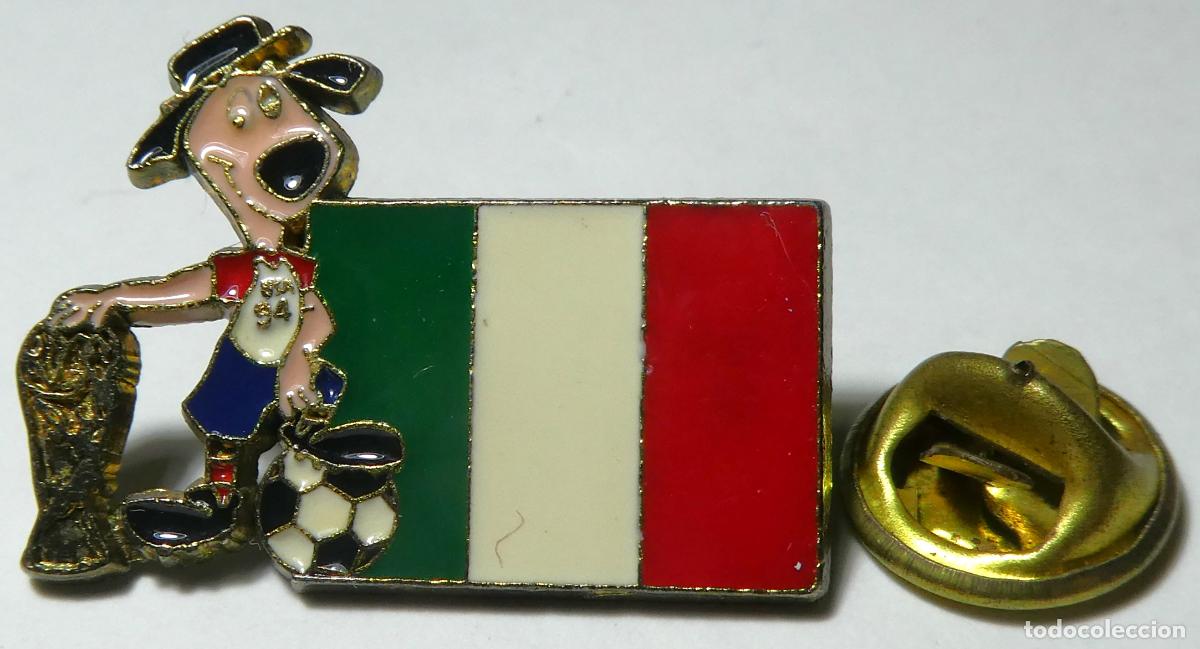 Sammelleidenschaft Sport: Pin Mundiales de Futbol en USA Estados Unidos 1994 selecci&oacute;n de Italia