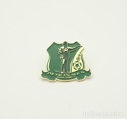 Collezionismo sportivo: Badge Pin football clubs of African - &rdquo; Shire Endaselassie F.C. &rdquo; ETHIOPIA