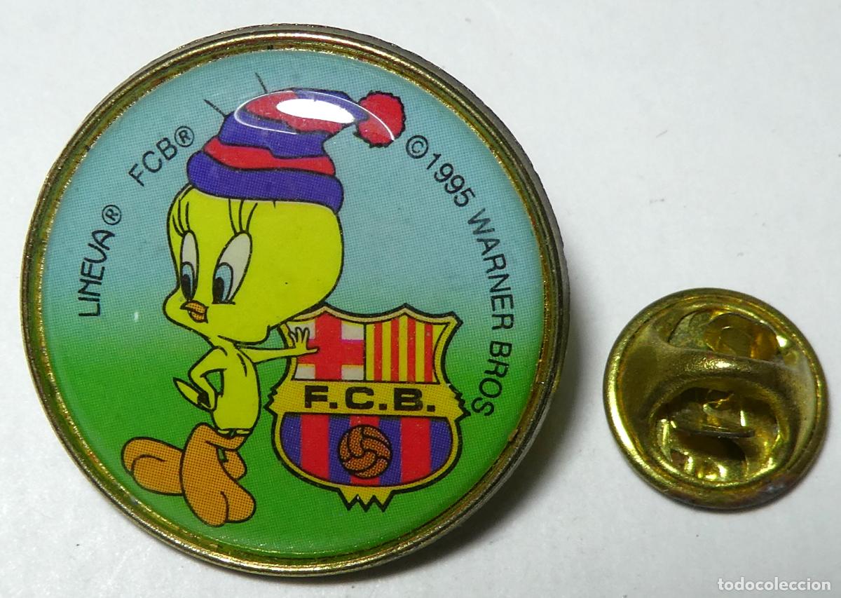 Collezionismo sportivo: PIN PIOLIN F.C. BARCELONA ,Warner Bross 1995