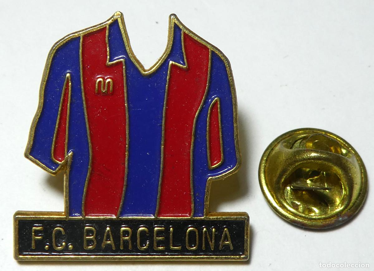 Collezionismo sportivo: PIN Camiseta F.C. BARCELONA