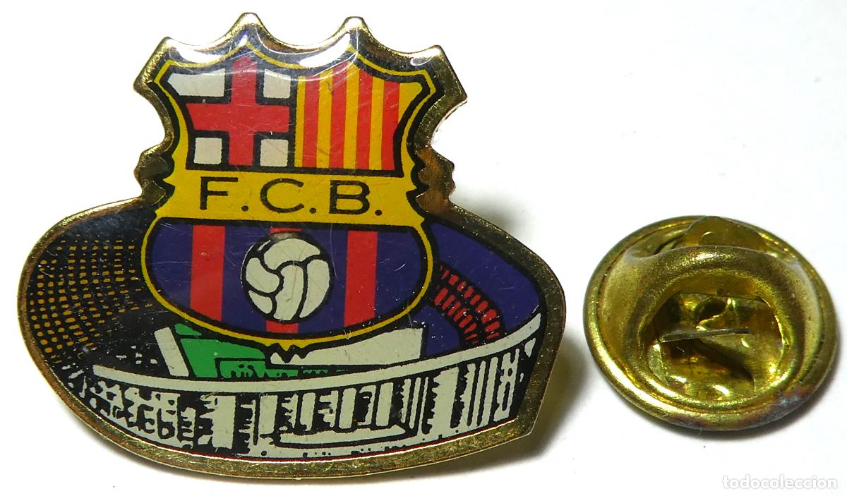Collezionismo sportivo: PIN ESCUDO FC BARCELONA BAR&Ccedil;A