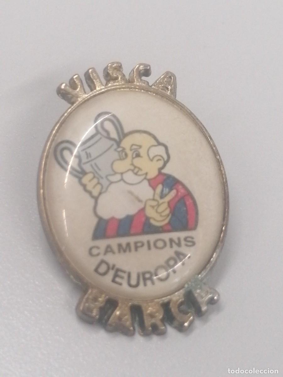 Coleccionismo deportivo: Pin avi del Bar&ccedil;a F C barcelona - Foto 1