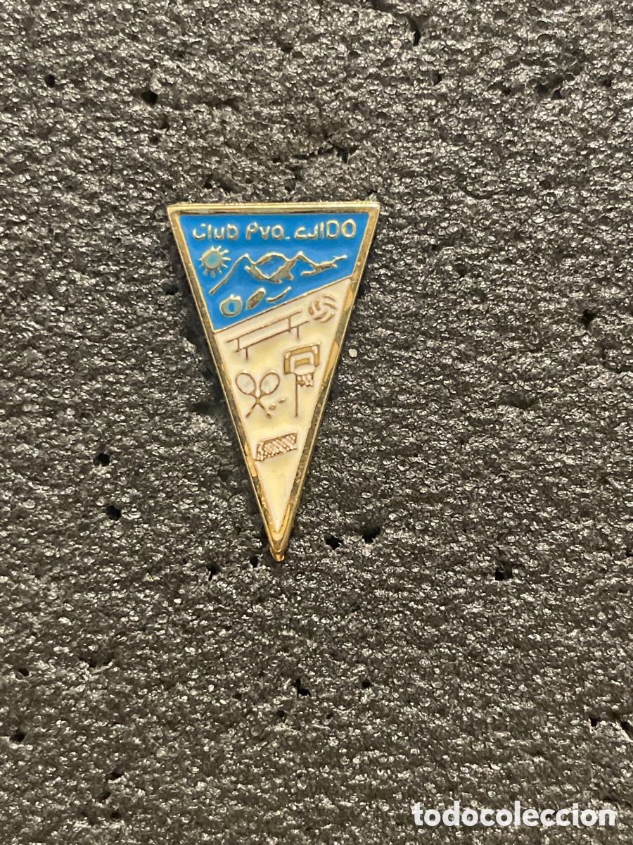 Collectionnisme sportif: Pin 598 CLUB POLIDEPORTIVO EJIDO - El Ejido (Almer&iacute;a)
