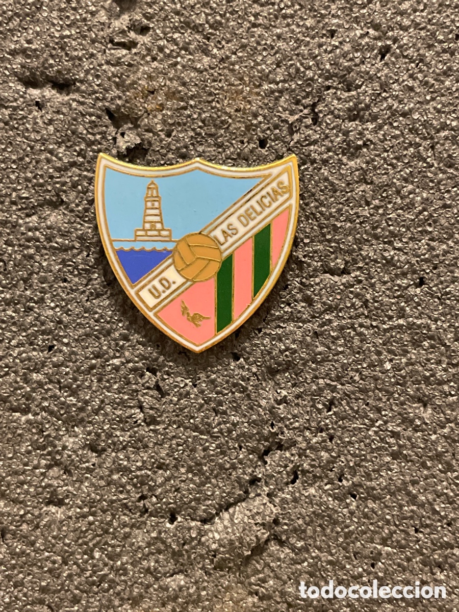 Sammelleidenschaft Sport: Pin 724 U.D. LAS DELICIAS - M&aacute;laga