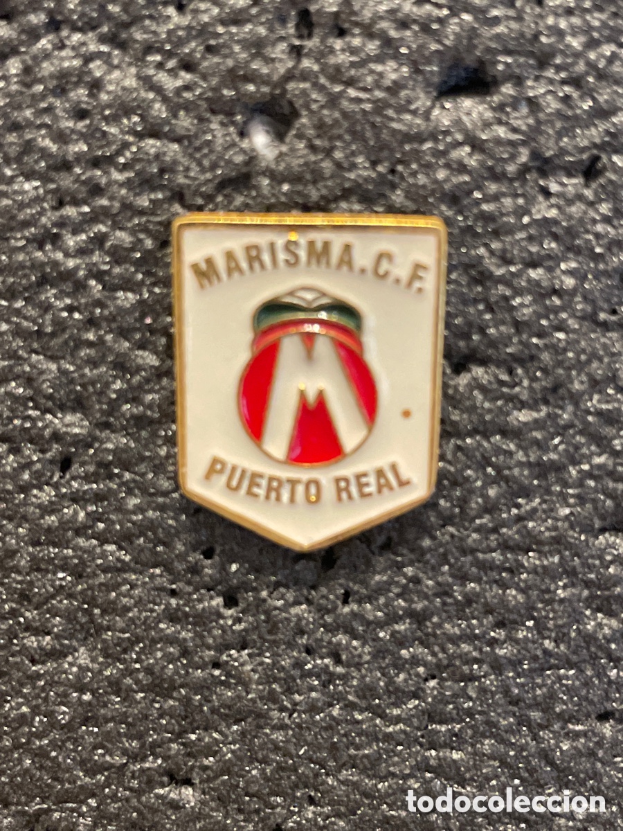 Collezionismo sportivo: Pin 744 MARISMA C.F. - Puerto Real (C&aacute;diz)