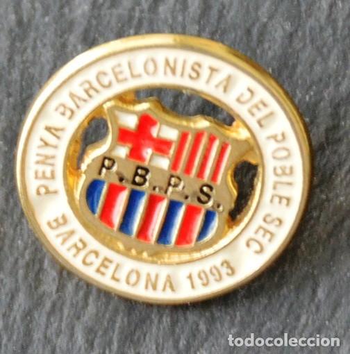Sammelleidenschaft Sport: PIN F&Uacute;TBOL - PENYA BARCELONISTA POBLE SEC - BARCELONA 1993