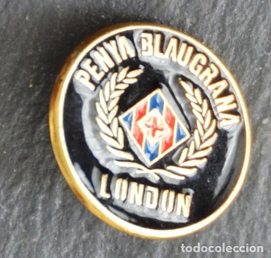 Collectionnisme sportif: PIN F&Uacute;TBOL - PENYA BLAUGRANA LONDON