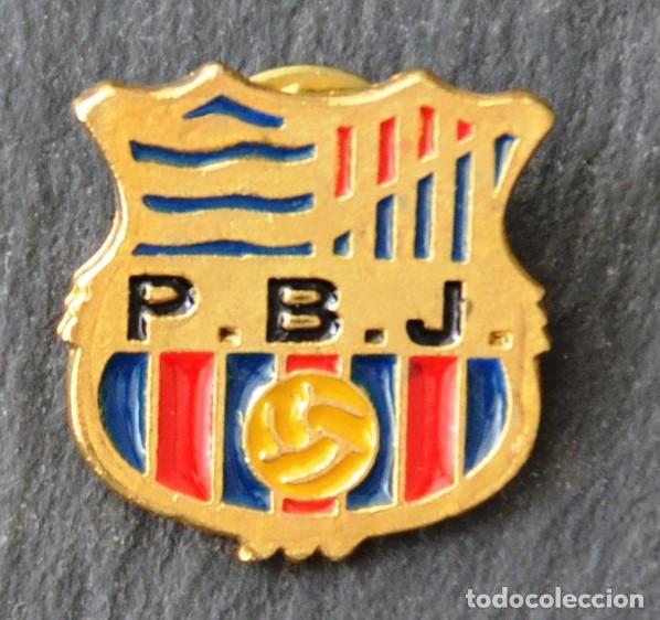 Collezionismo sportivo: PIN F&Uacute;TBOL - GRAN PE&Ntilde;A BARCELONISTA JEREZANA (JEREZ DE LA FRONTERA)