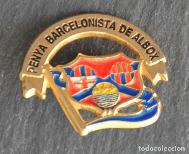 Sammelleidenschaft Sport: PIN F&Uacute;TBOL - PENYA BARCELONISTA ALBOX (ALMERIA)
