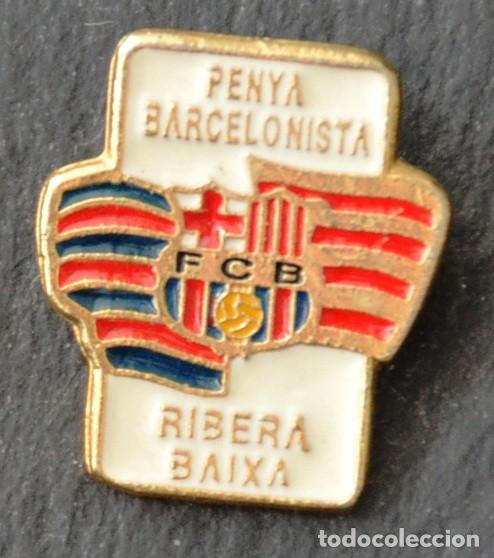 Sammelleidenschaft Sport: PIN F&Uacute;TBOL - PENYA BARCELONISTA RIBERA BAIXA (VALENCIA)