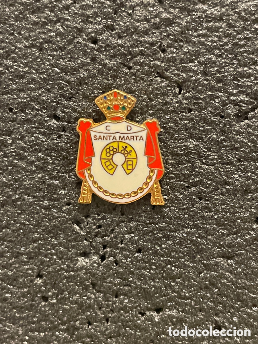 Collezionismo sportivo: Pin 877 C.D. SANTA MARTA - M&aacute;laga