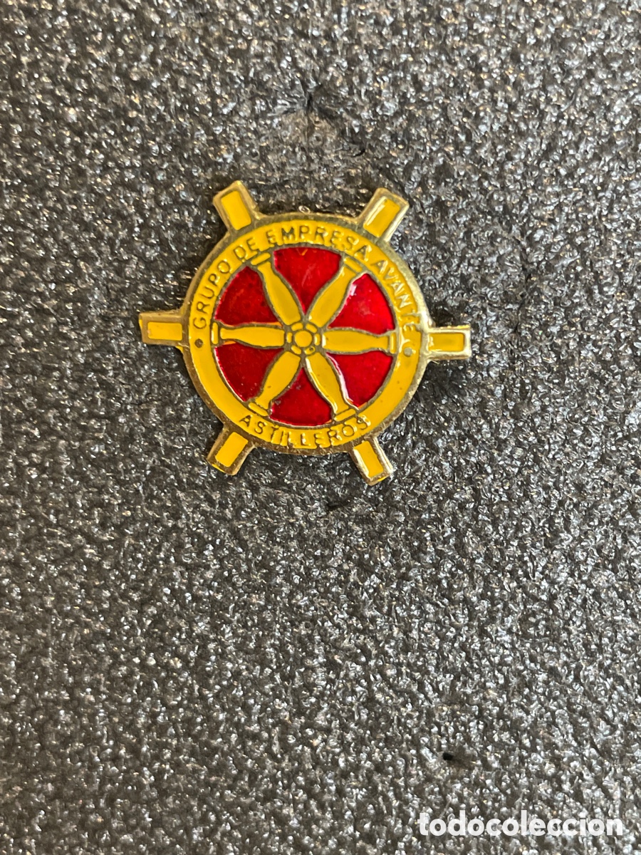 Collezionismo sportivo: Pin 887 GRUPO DE EMPRESA AVANTE ASTILLEROS - C&aacute;diz