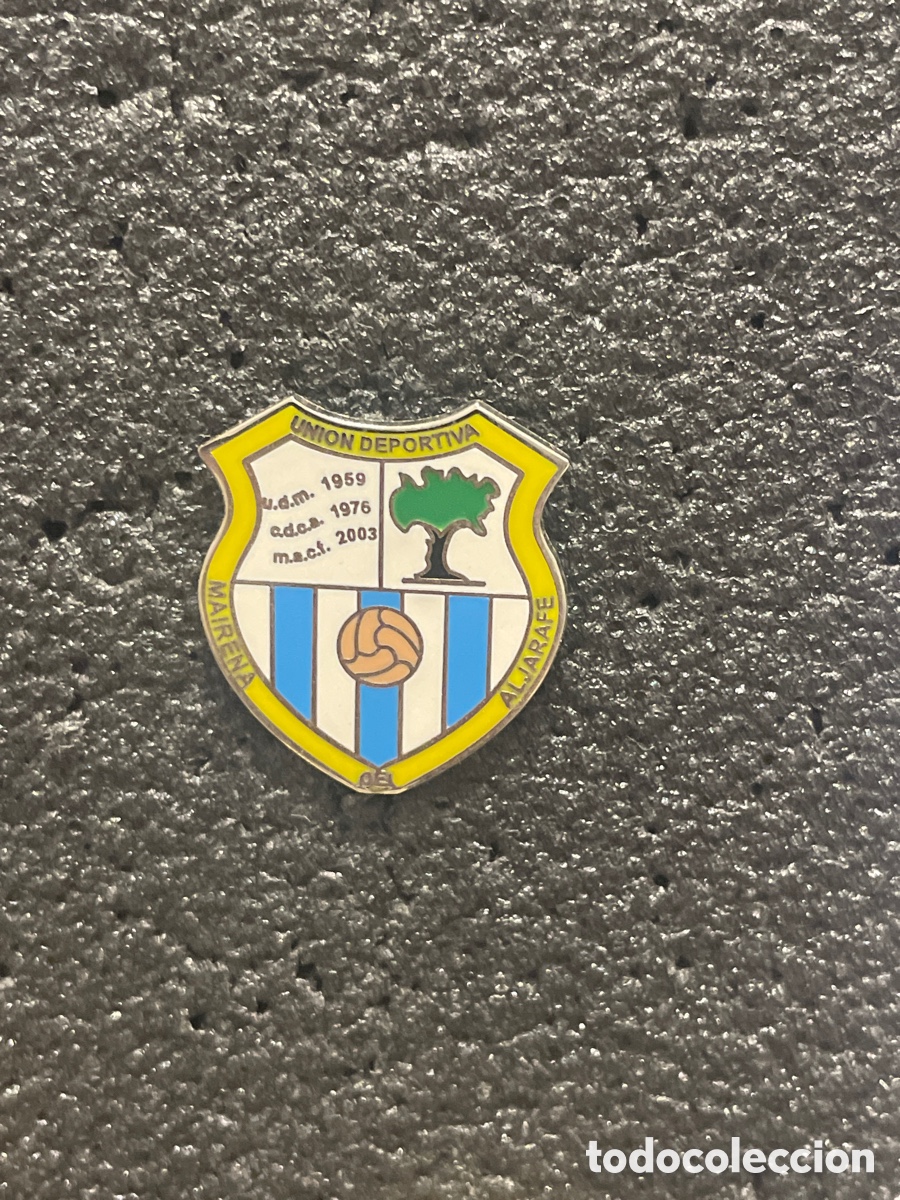 Collezionismo sportivo: Pin 923 U.D. MAIRENA DEL ALJARAFE Mairena del Aljarafe (Sevilla)