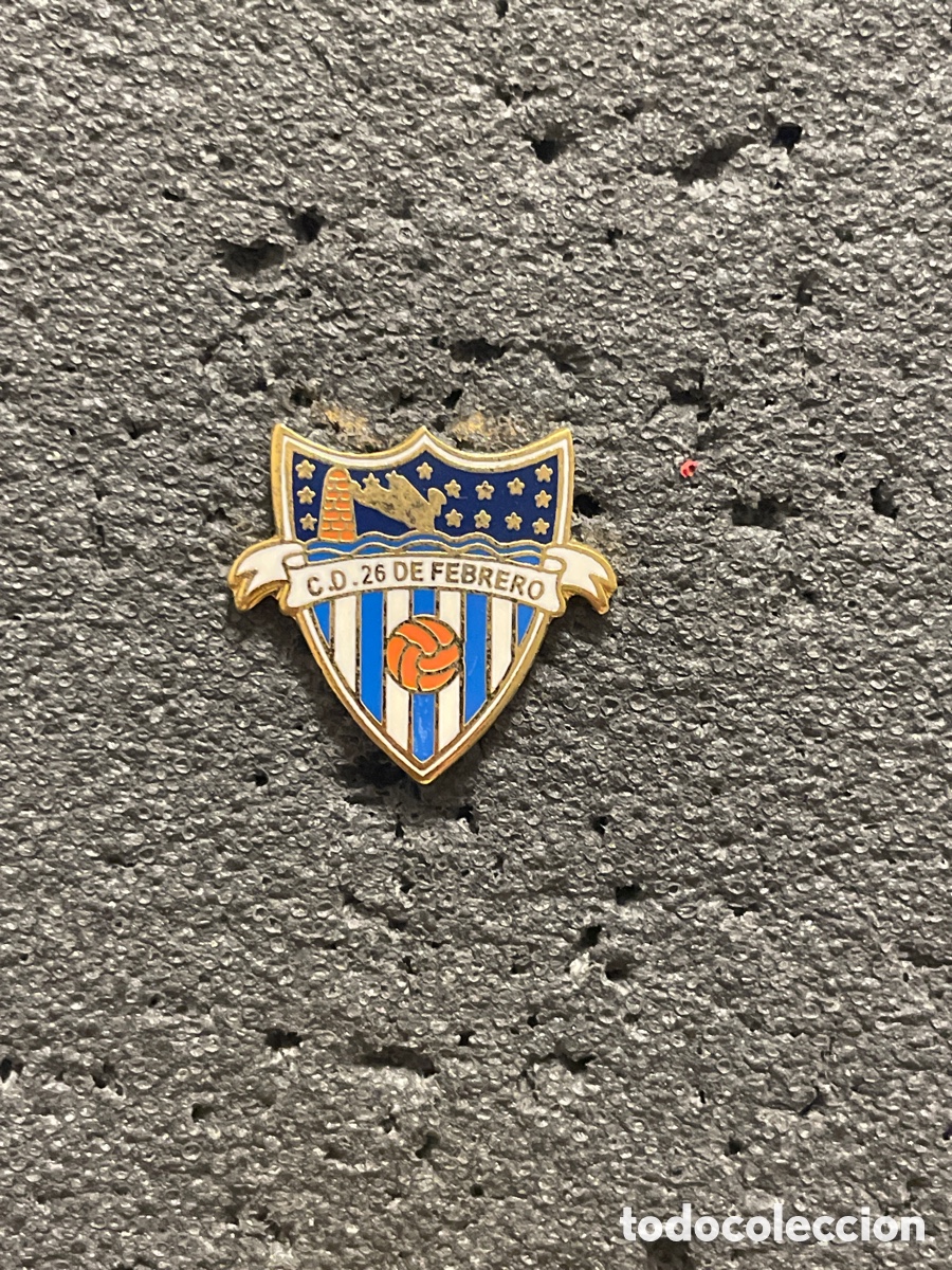 Sammelleidenschaft Sport: Pin 1039 C.D. 26 DE FEBRERO - M&aacute;laga