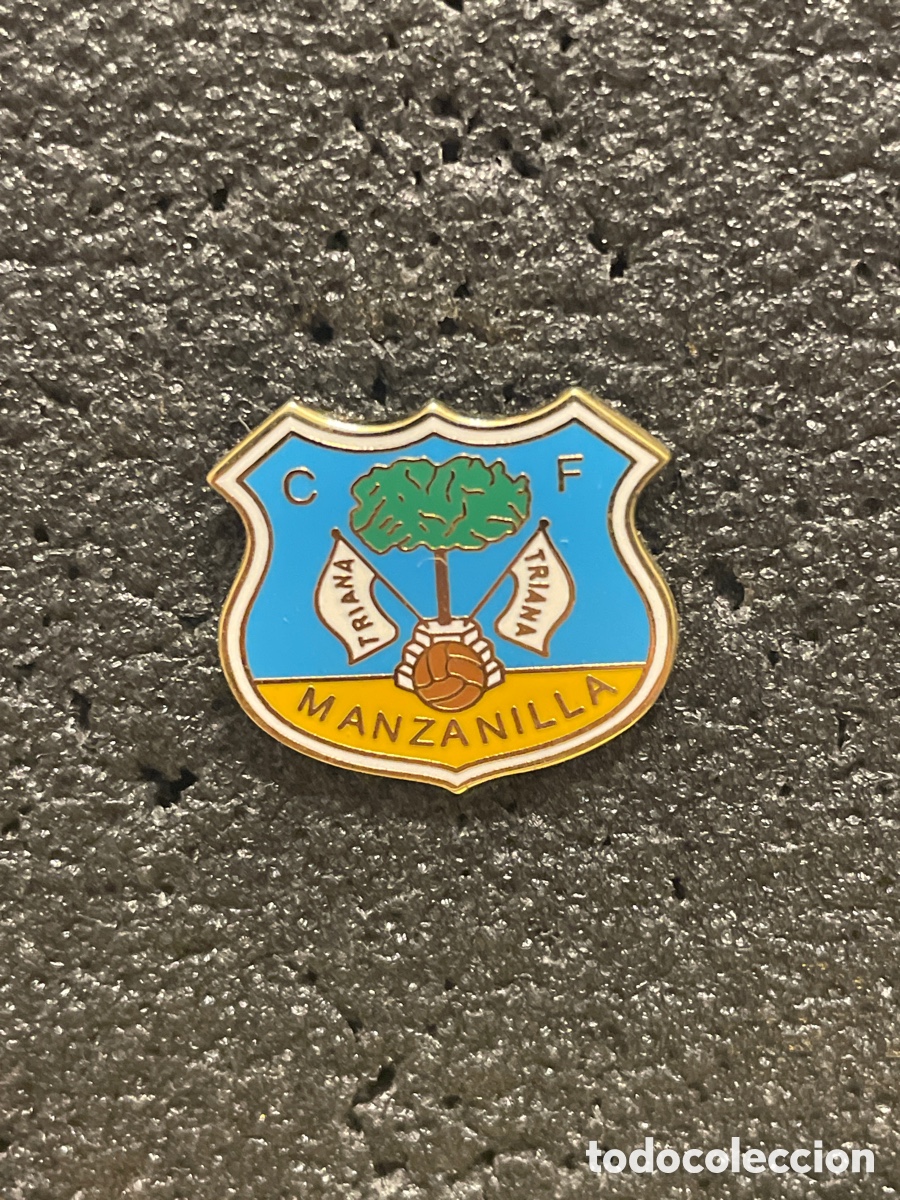 Sammelleidenschaft Sport: Pin 1077 MANZANILLA C.F. - Manzanilla (Huelva)
