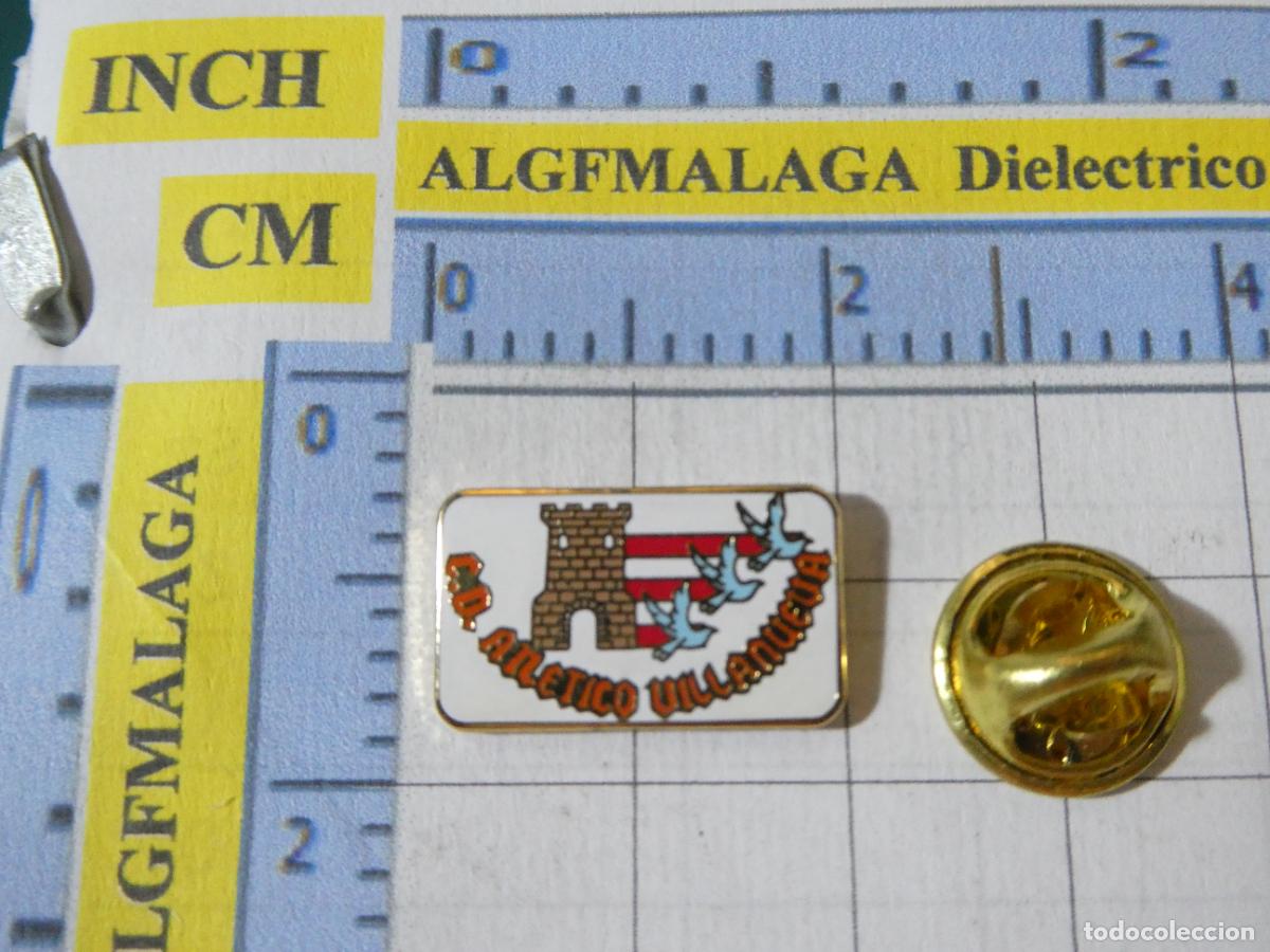 Sammelleidenschaft Sport: PIN DE DEPORTES. F&Uacute;TBOL. CD ATL&Eacute;TICO VILLANUEVA DE C&Oacute;RDOBA?. ESCUDO DEL EQUIPO