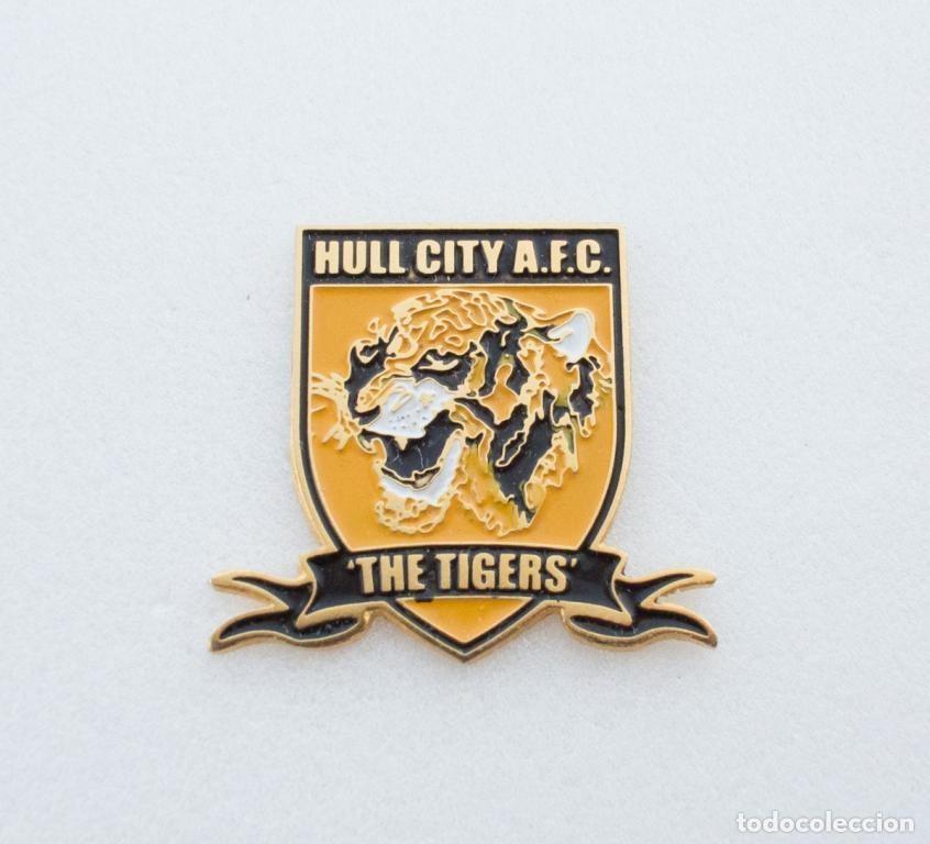 Collezionismo sportivo: Badge Pin: European football clubs England - &rdquo; Hull City AFC &rdquo;