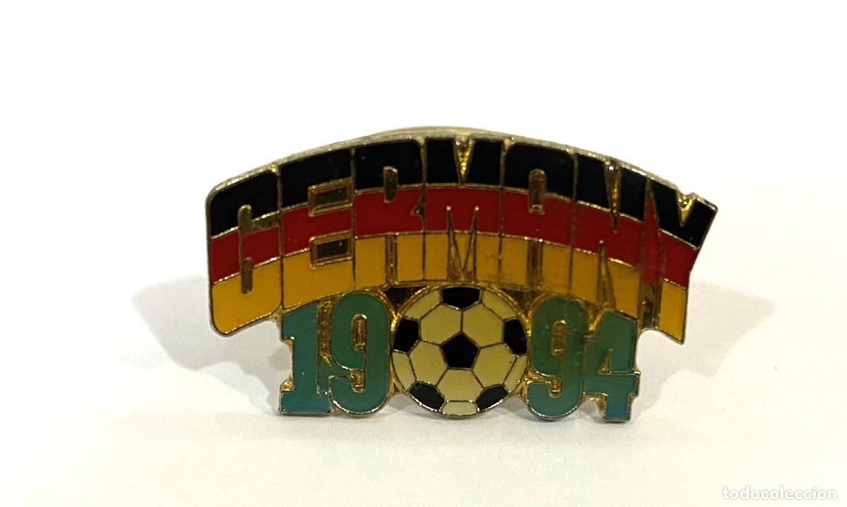 Sammelleidenschaft Sport: PIN DE F&Uacute;TBOL MUNDIAL USA 1994 - SELECCI&Oacute;N ALEMANA / GERMANY