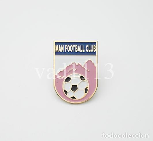 Collezionismo sportivo: Badge Pin football clubs /CAF/ Confederation of African Football - &rdquo; Man FC &rdquo; C&ocirc;te d'Ivoire.