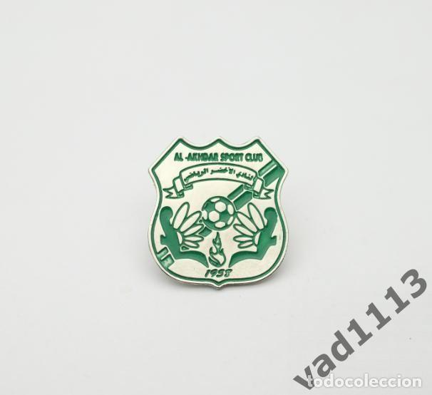 Collezionismo sportivo: Badge Pin football clubs /CAF/ Confederation of African Football - &rdquo; Al Akhdar SC &rdquo; Bayda Libya.