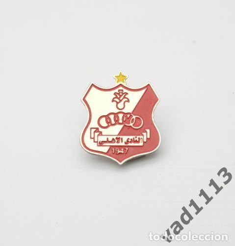 Collezionismo sportivo: Badge Pin football clubs /CAF/ Confederation of African Football - &rdquo; Al-Ahly SC &rdquo; Libya.
