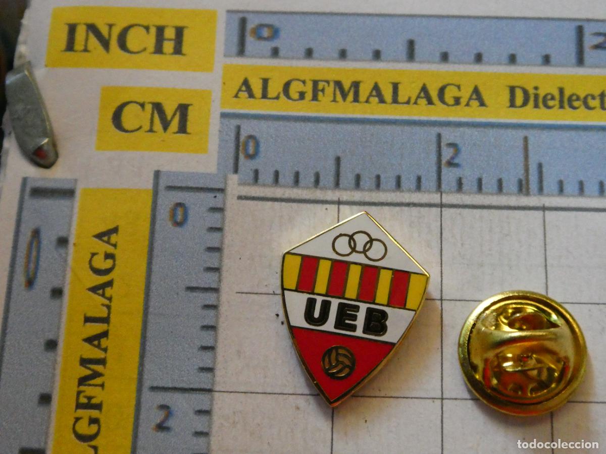 Collezionismo sportivo: PIN DE DEPORTES. F&Uacute;TBOL. UE BREDA GERONA. ESCUDO DEL EQUIPO