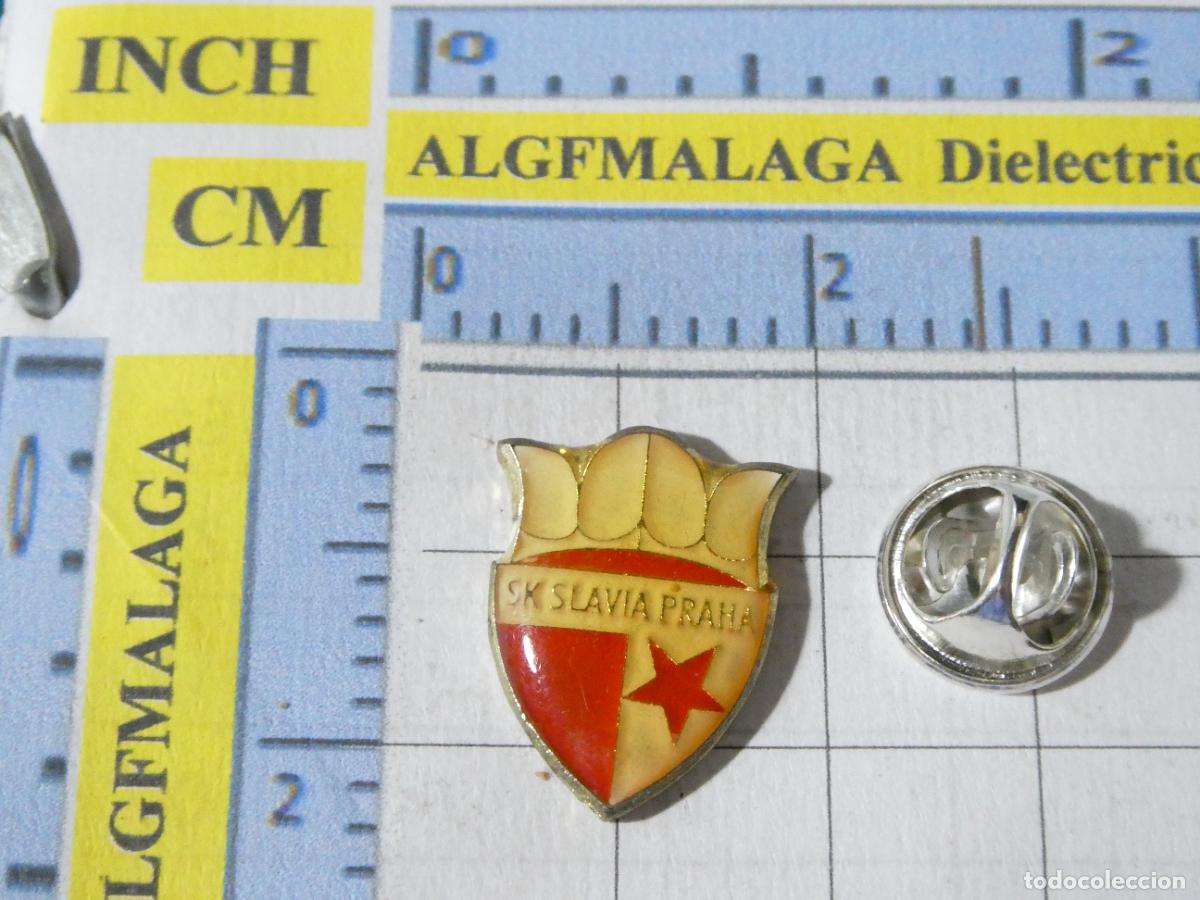 Collectionnisme sportif: PIN DE DEPORTES. F&Uacute;TBOL. SK SLAVIA PRAHA PRAGA REP&Uacute;BLICA CHECA. ESCUDO EQUIPO.