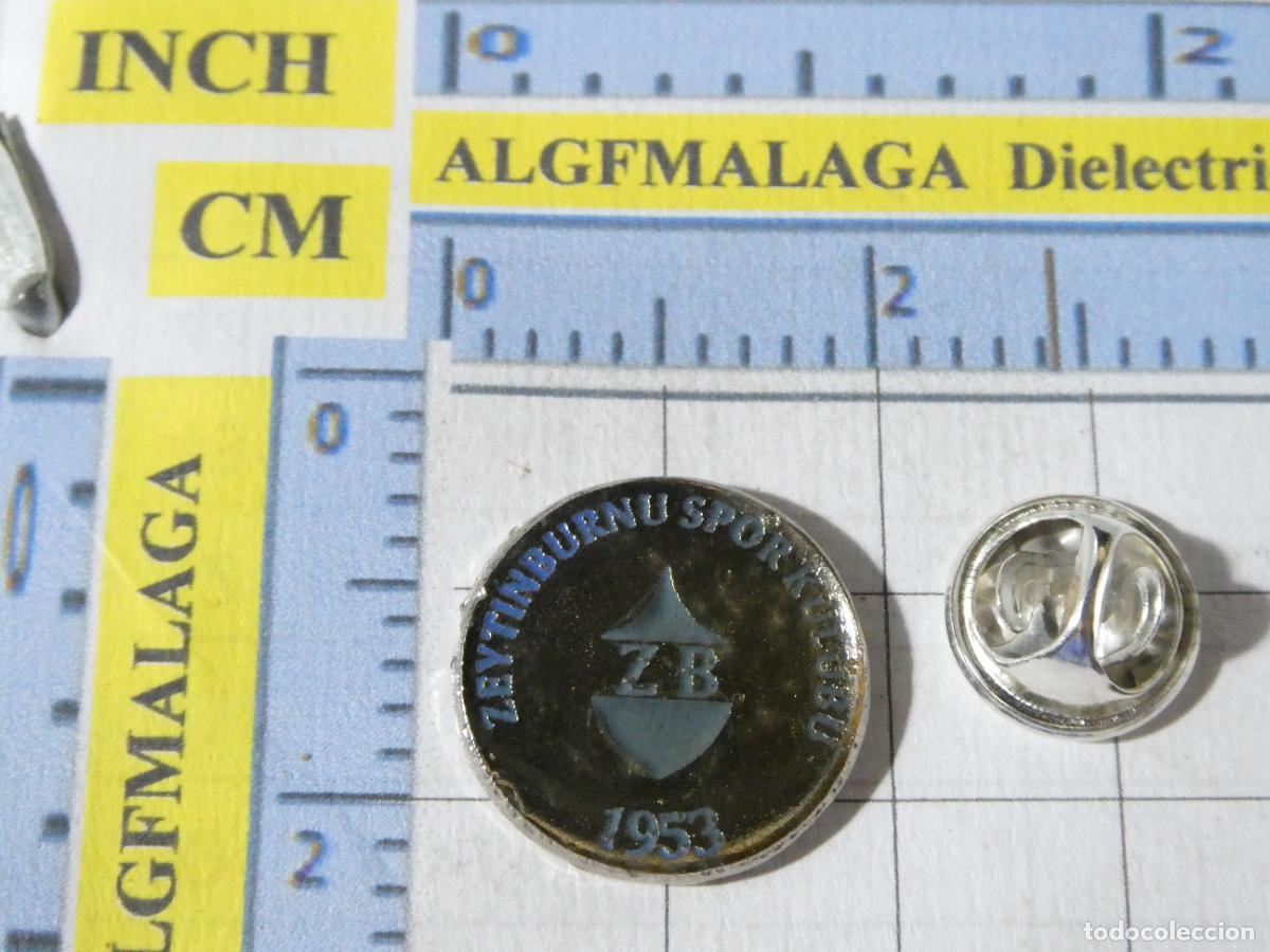 Collectionnisme sportif: PIN DE DEPORTES. F&Uacute;TBOL. ZEYTINBURNU SK ESTAMBUL TURQU&Iacute;A. ESCUDO EQUIPO.