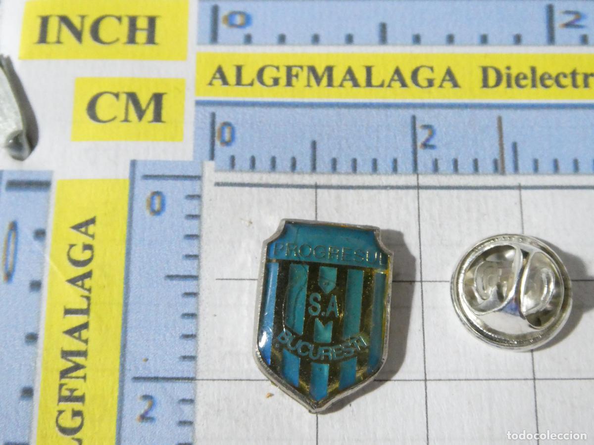Collectionnisme sportif: PIN DE DEPORTES. F&Uacute;TBOL. PROGRESUL BUCARESTI BUCAREST RUMAN&Iacute;A. ESCUDO EQUIPO.