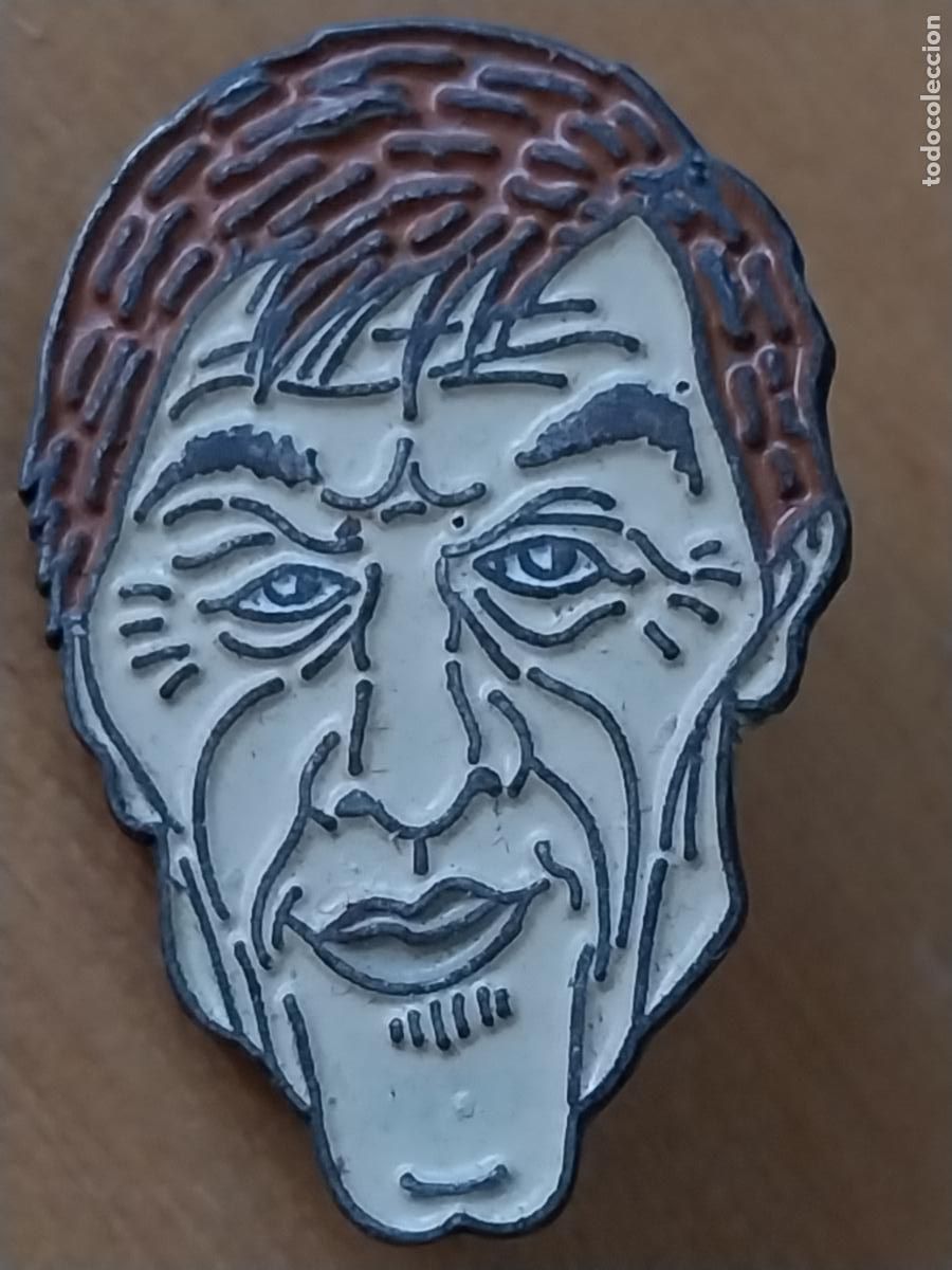 Collectionnisme sportif: CRUYFF CARICATURA PIN PINCHO PNTURA LACADA 2,5CMS ALTO VINTAGE