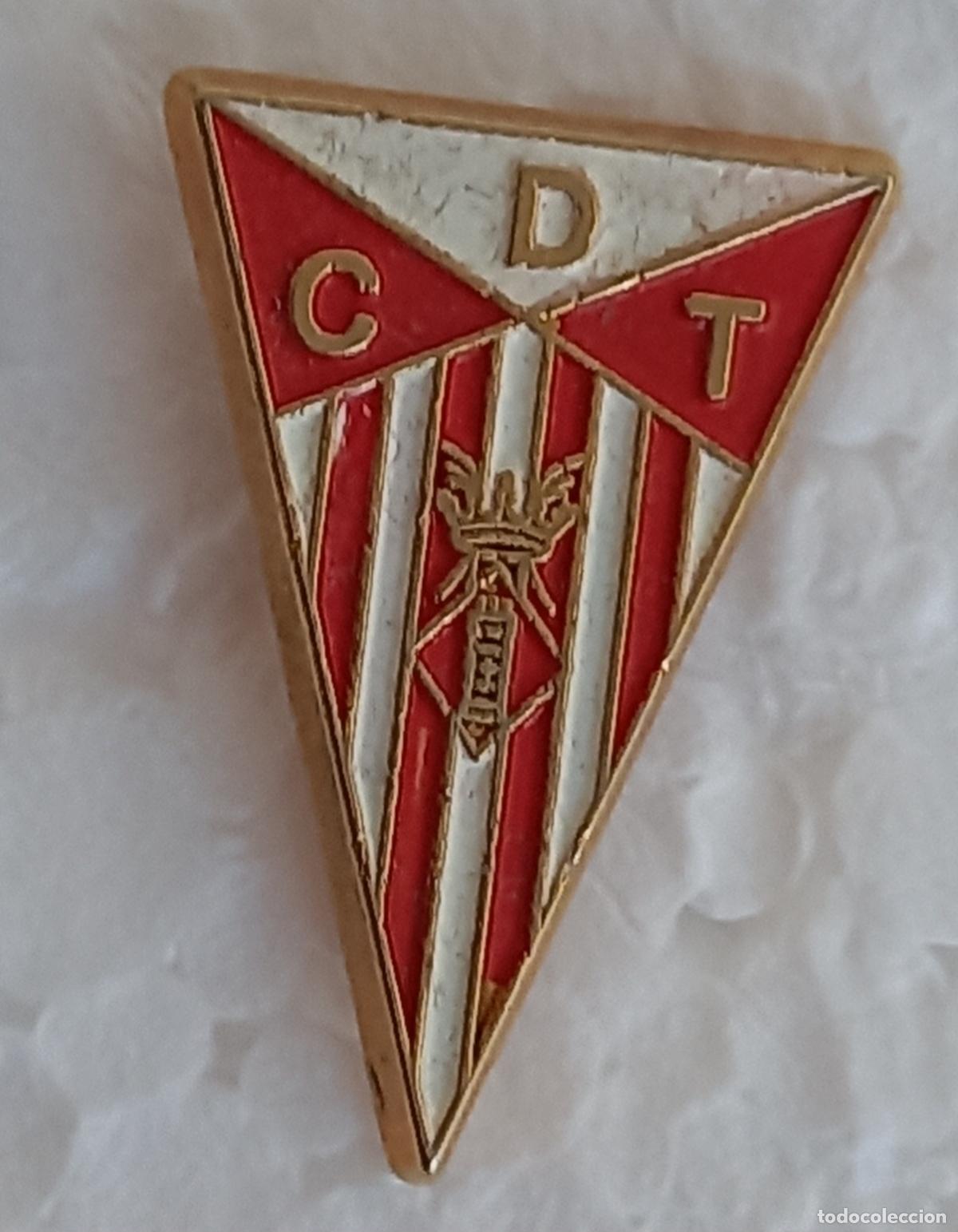 Collezionismo sportivo: C.D.T. CLUB DEPORTIVO TORTOSA, TARRAGONA CDT. Pin de equipo o club de F&uacute;tbol. Escudo.
