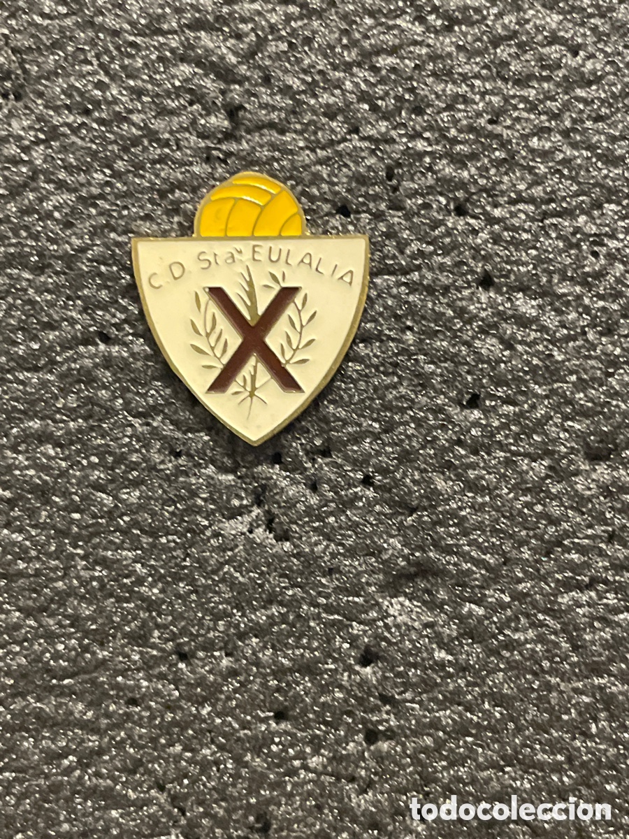 Sammelleidenschaft Sport: Pin 166 C.D. SANTA EULALIA - Hospitalet de Llobregat (Barcelona)