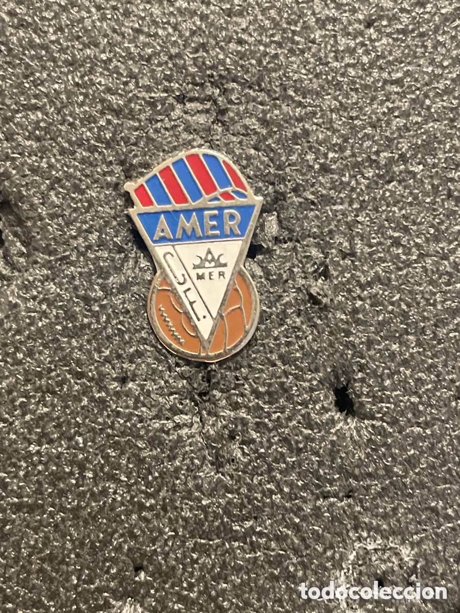 Sammelleidenschaft Sport: Pin 189 C.F. AMER - Amer (Girona)