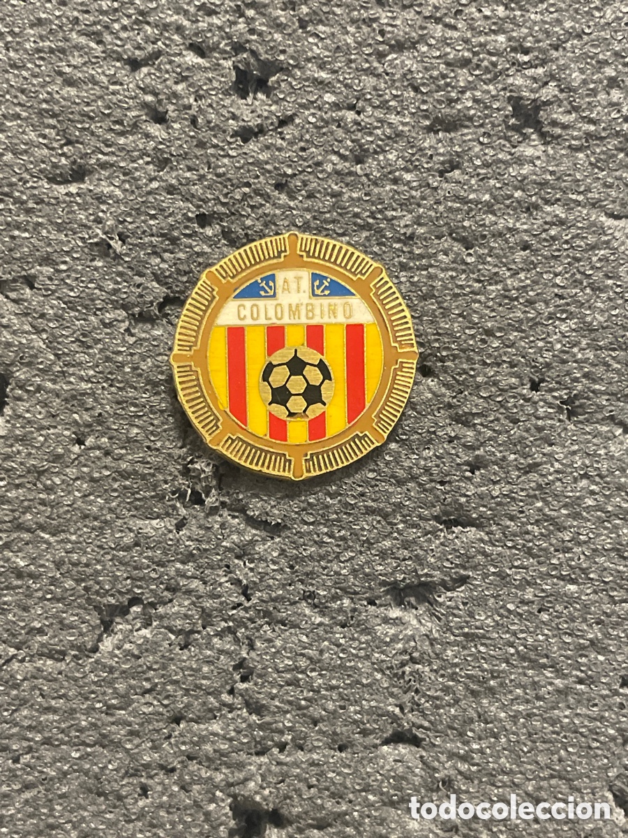Sammelleidenschaft Sport: Pin 193 ATLETICO COLOMBINO - Barcelona