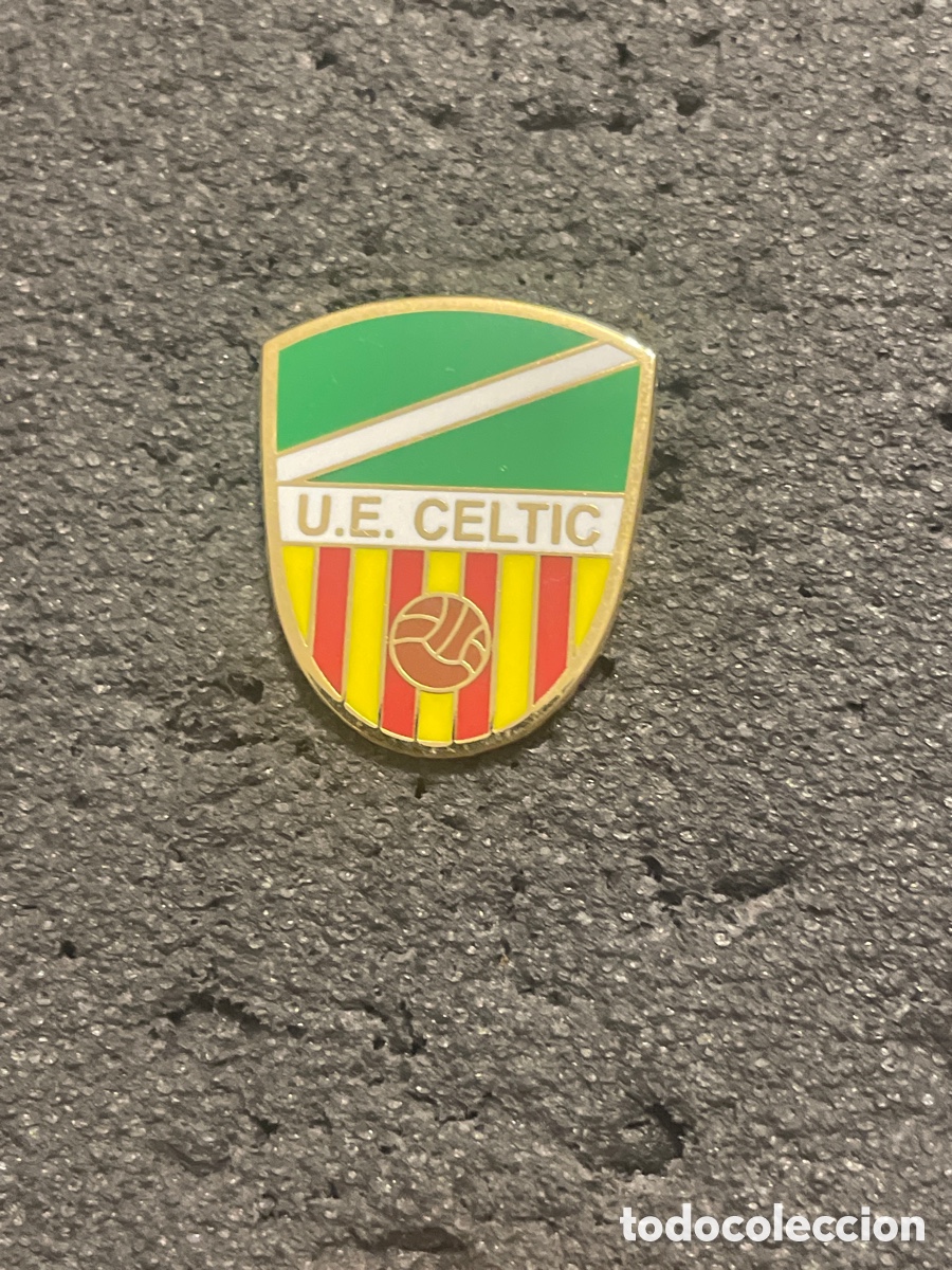 Coleccionismo deportivo: Pin 229 U.E. CELTIC - Barcelona - Foto 1