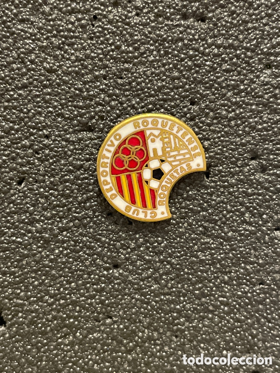 Sammelleidenschaft Sport: Pin 299 C.D. ROQUETENSE - Roquetas (Tarragona)
